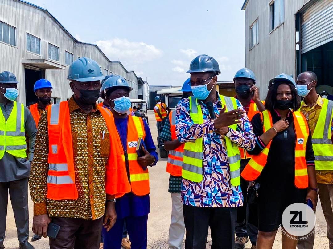 Dan Botwe satisfied with operations at KCARP after visiting Kumasi plant