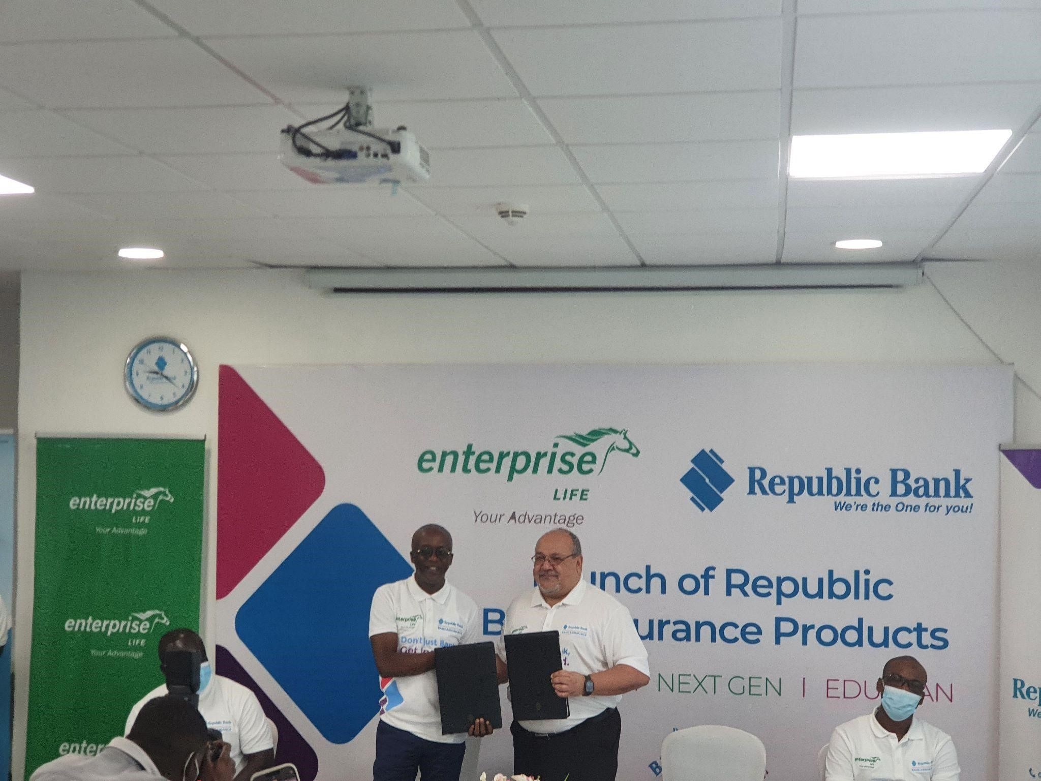 Republic Bank, Enterprise Life join hands through bancassurance to widen reach