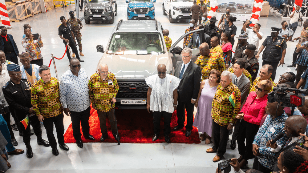 Prez opens Nissan’s brand-new state-of-the art assembly plant
