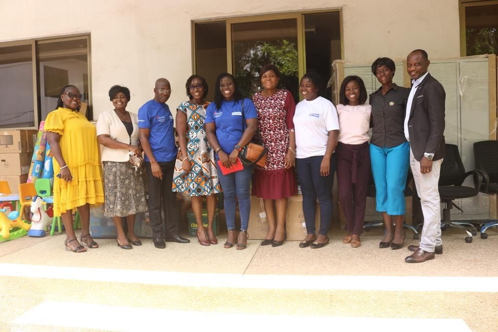 Plan Int’l Ghana’s WISE project donates BACs office materials and equipment to GEA