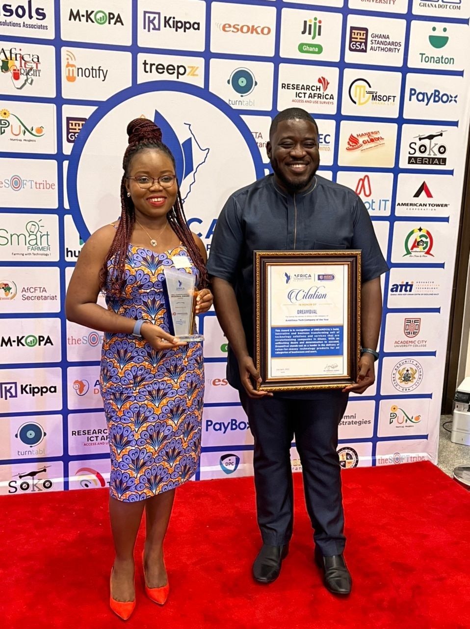 DreamOval adjudged most ambitious tech company of the year 2021