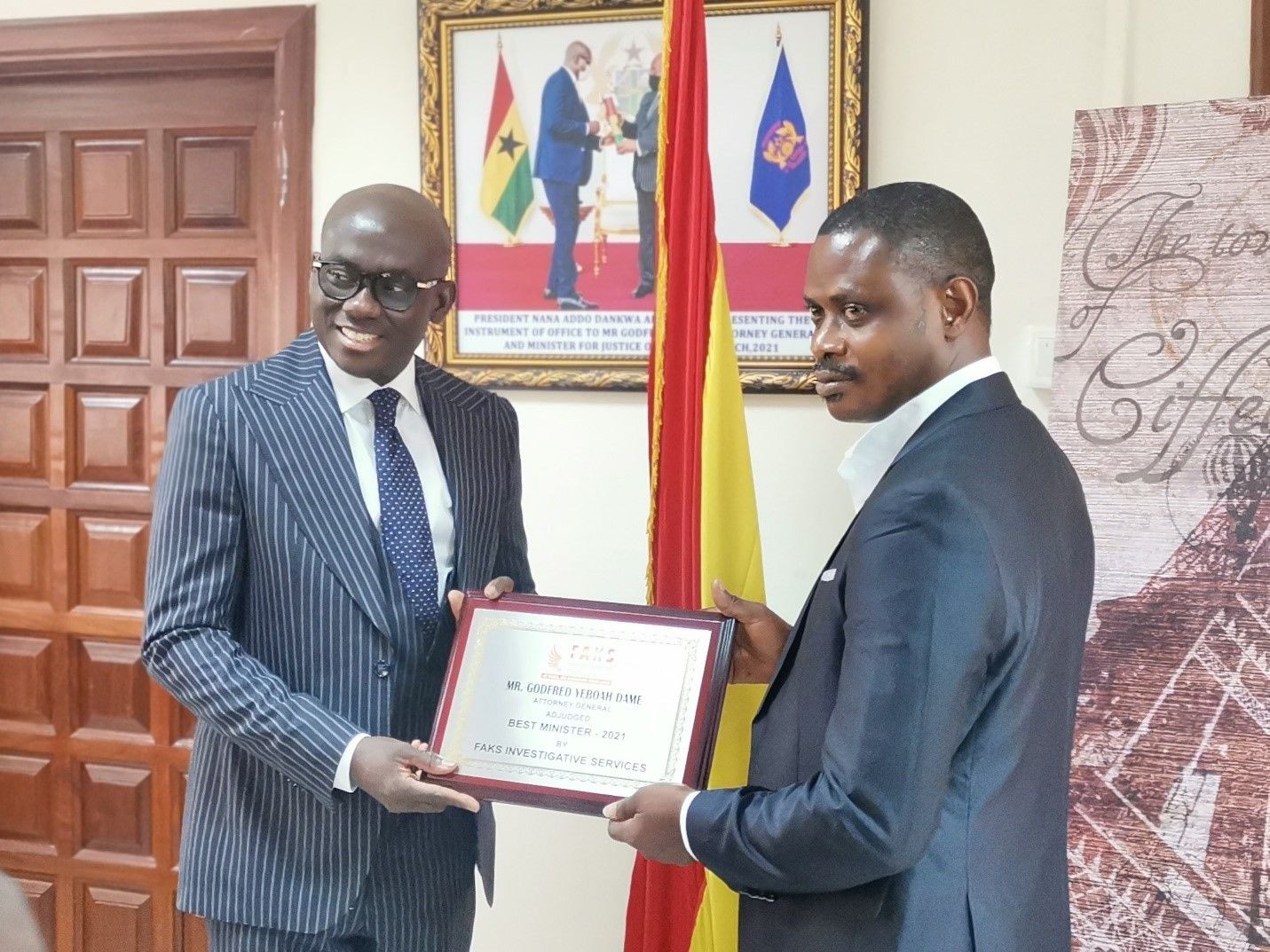 Attorney-General awarded ‘Best Minister’ in 2021
