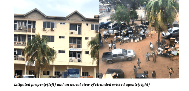 Some clearing agents in Tema lose offices over litigated property