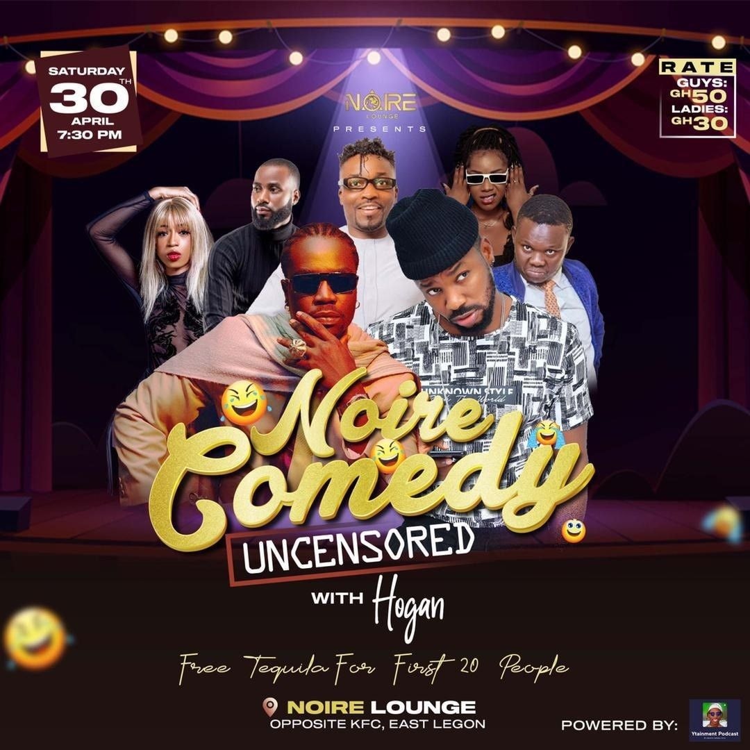 ‘Noire Comedy Uncensored’ promises to get you to laugh-out-loud non-stop on April 30