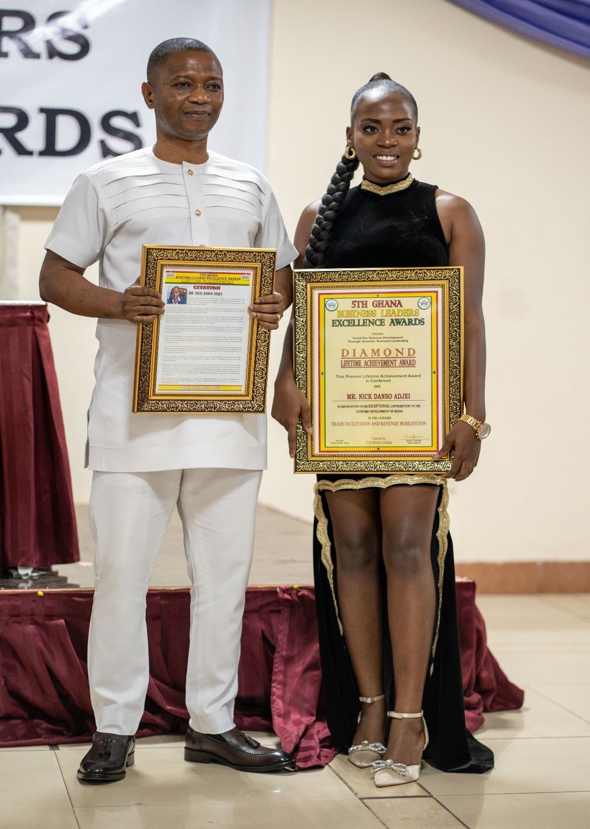 Stay focused and work hard - Ghana Link Chairman tells youth