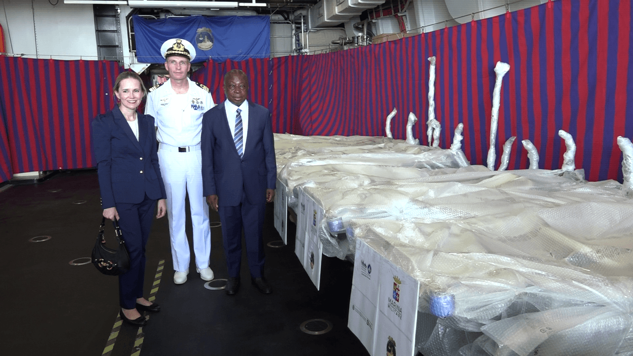 Italians express continued support for fight against maritime piracy