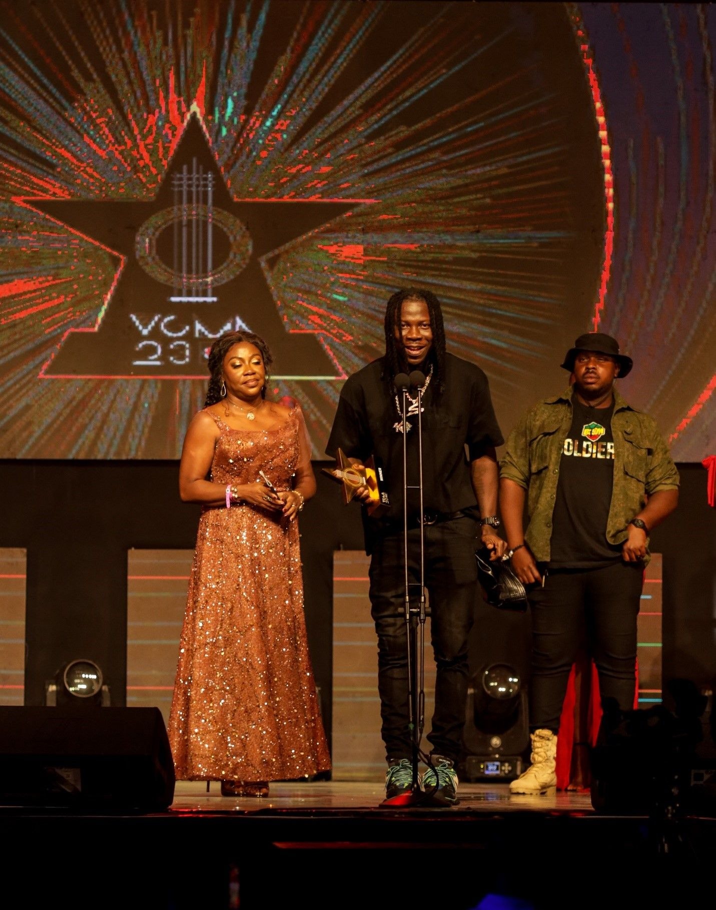 Green Award: Vodafone recognises Stonebwoy for promoting environmental sustainability