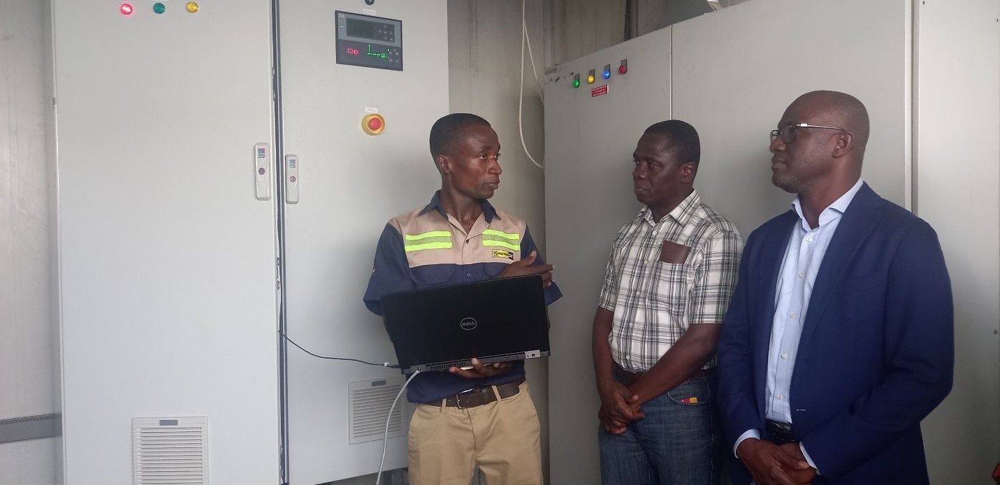 Mantrac unveils solar power installation at Fanmilk Kasoa depot