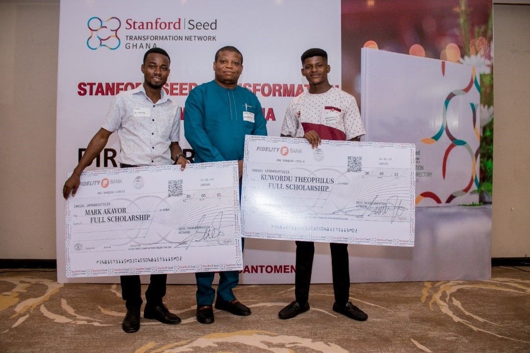 Stanford Seed Transformation Network awards full scholarships to three tertiary students