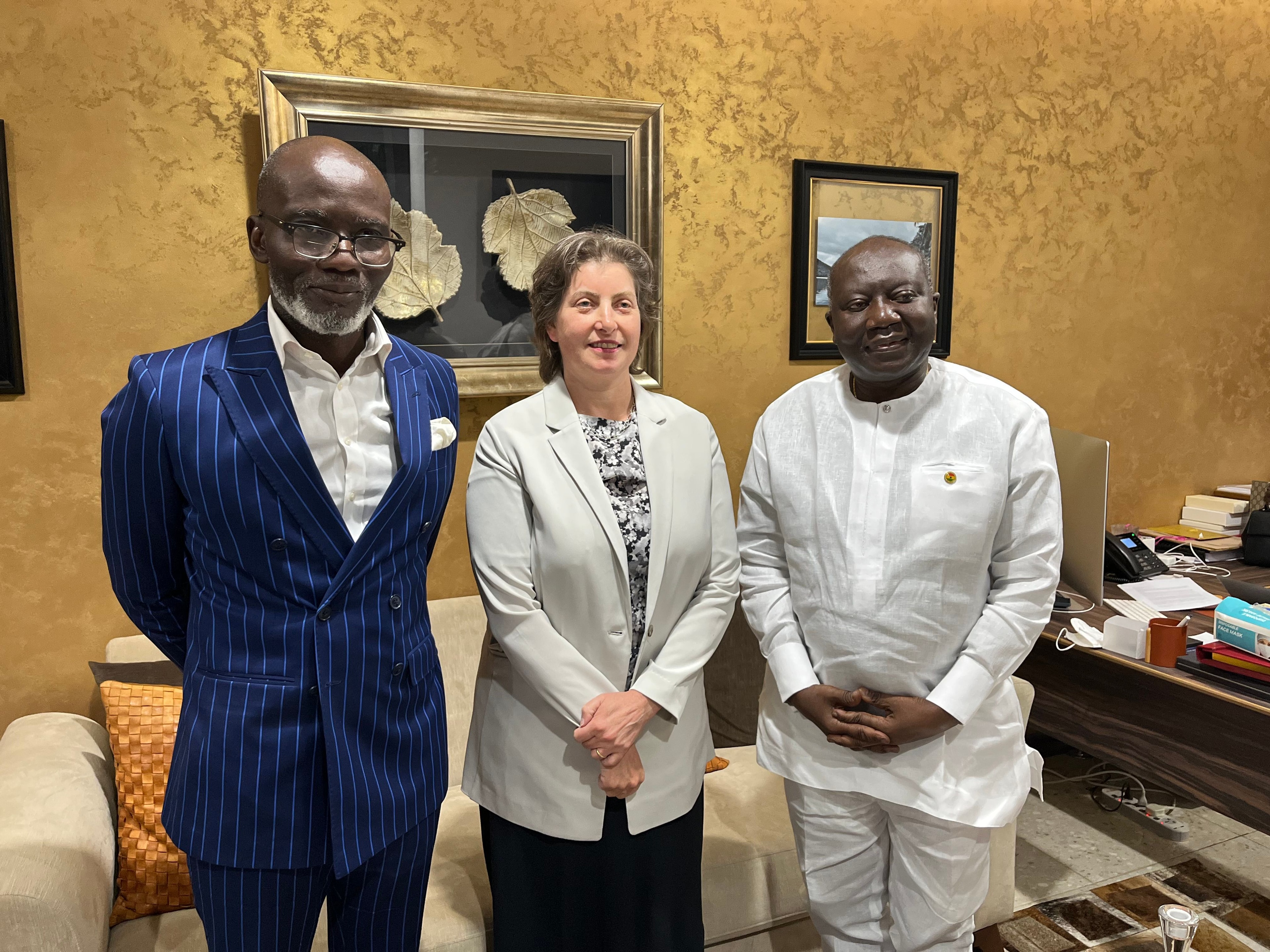 New Commonwealth CEO visits Ghana