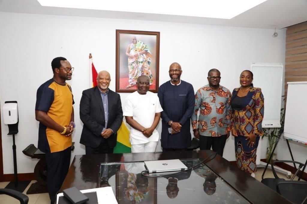 MTN Group CEO pays working visit to Ghana