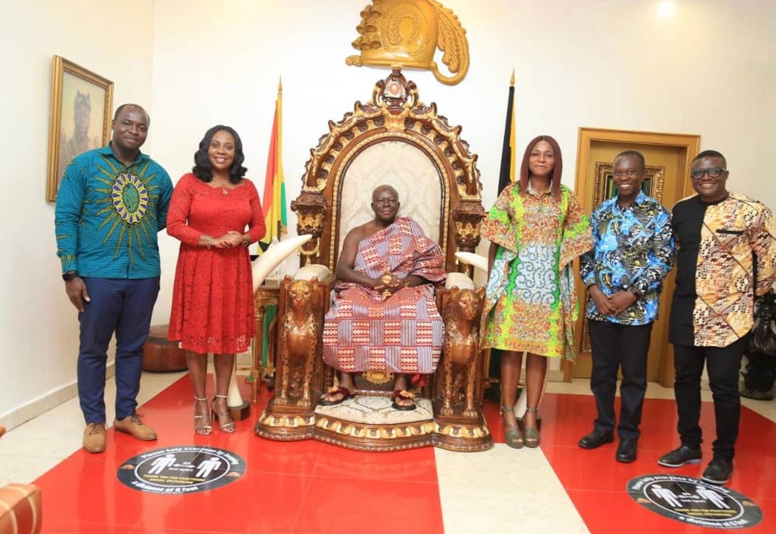 Otumfuo commends Vodafone for leading sustainable dev’t in Ashanti Region
