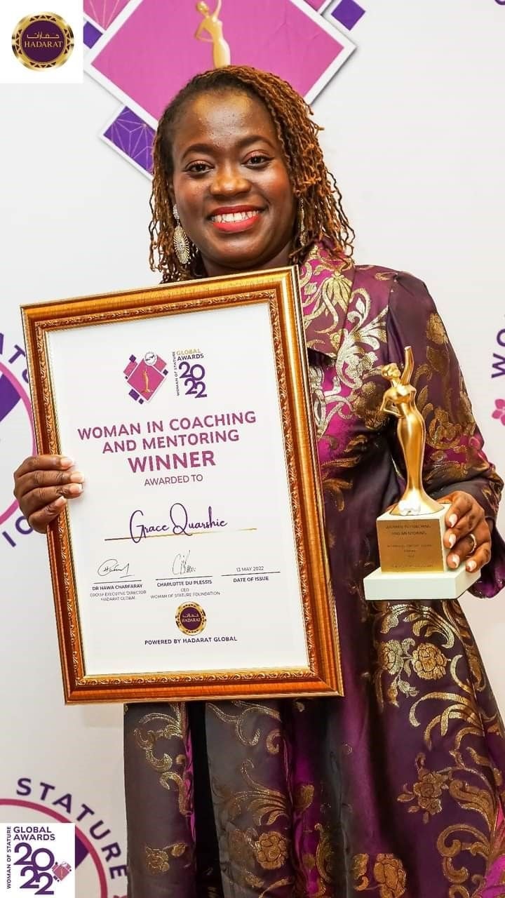 Grace Quarshie honoured at Woman of Stature Global Awards