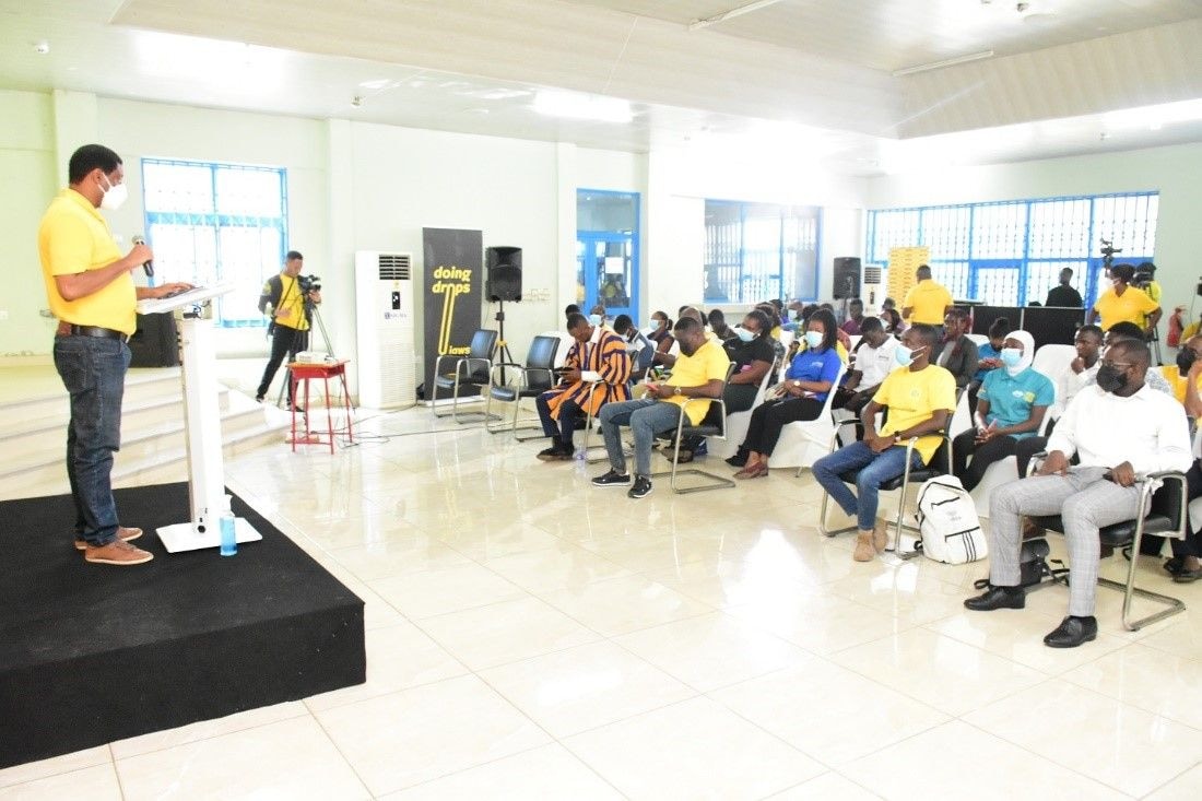 MTN employee volunteers commended for investing time and resources into 21 Days of Yello Care