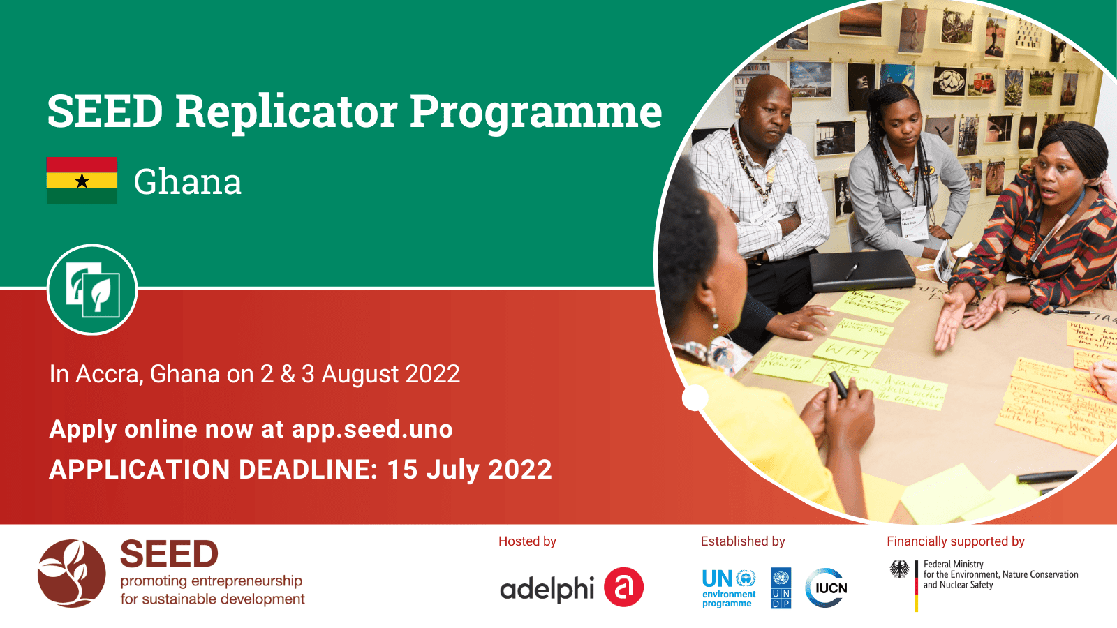 Join the seed replicator programme in Ghana to start a climate-smart business
