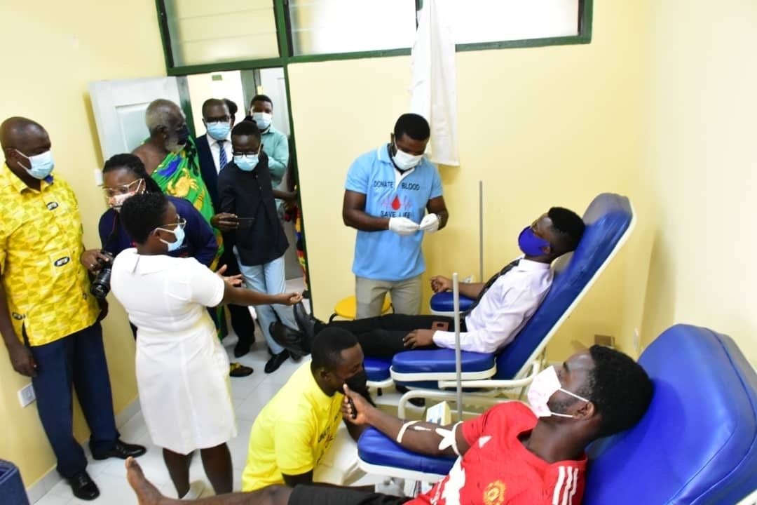 MTN Foundation blood bank helps reduce mortality by 20% at Cape Coast Teaching Hospital