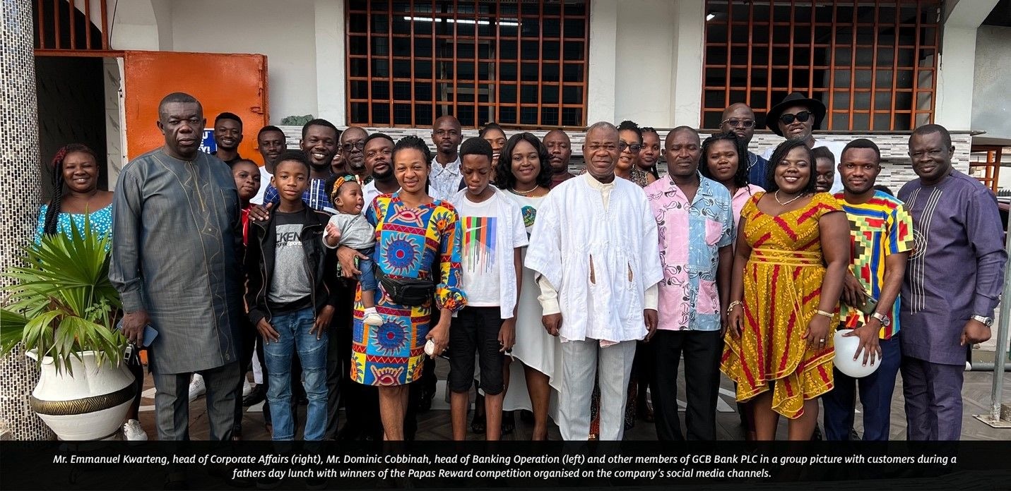 GCB hosts Fathers’ Day competition winners