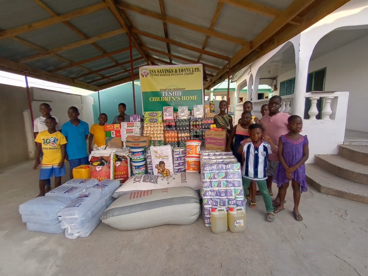 ASA donates to Teshie Children’s Home