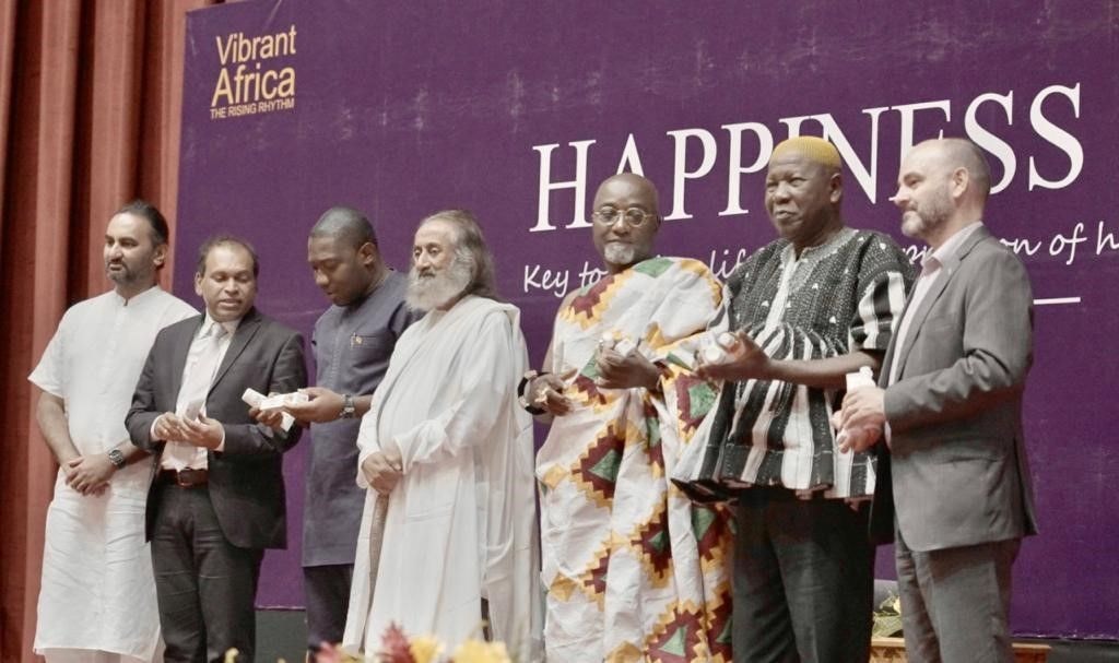 Happiness 3.0: patrons learned the act of meditation, happy living principles