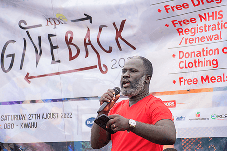 KPN’s health initiative, 'GiveBack', makes a stop at Obo-Kwahu