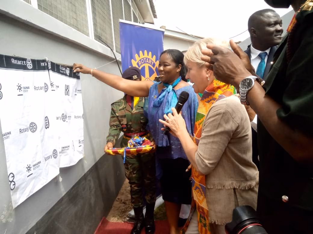 Rotary Club Accra-Airport Branch adopts refurbished 37 Military Hospital Children’s Ward