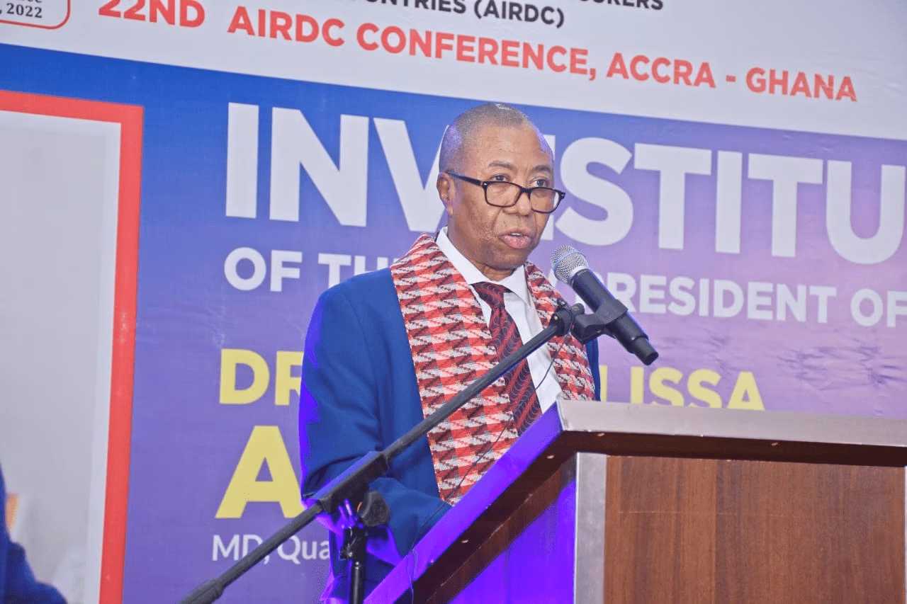 Dr. Anafure begins 3-year presidency of insurance industry in developing countries