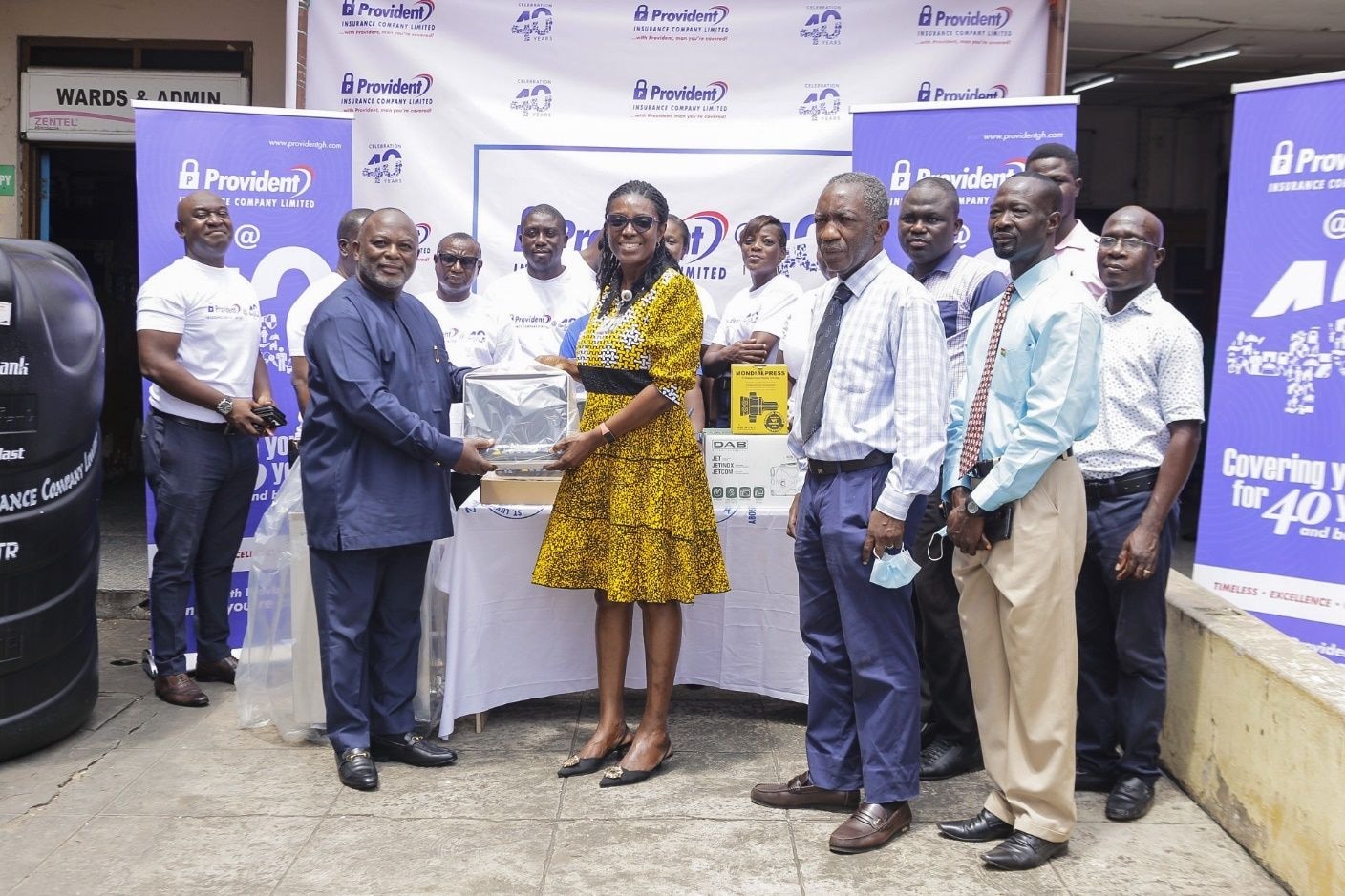 Provident Insurance donates medical equipment to Princess Marie Children’s Hospital