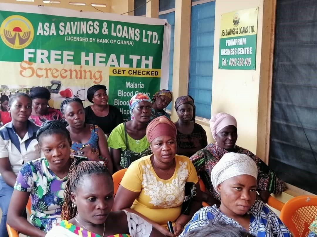 ASA organises health screening for the people of Prampram
