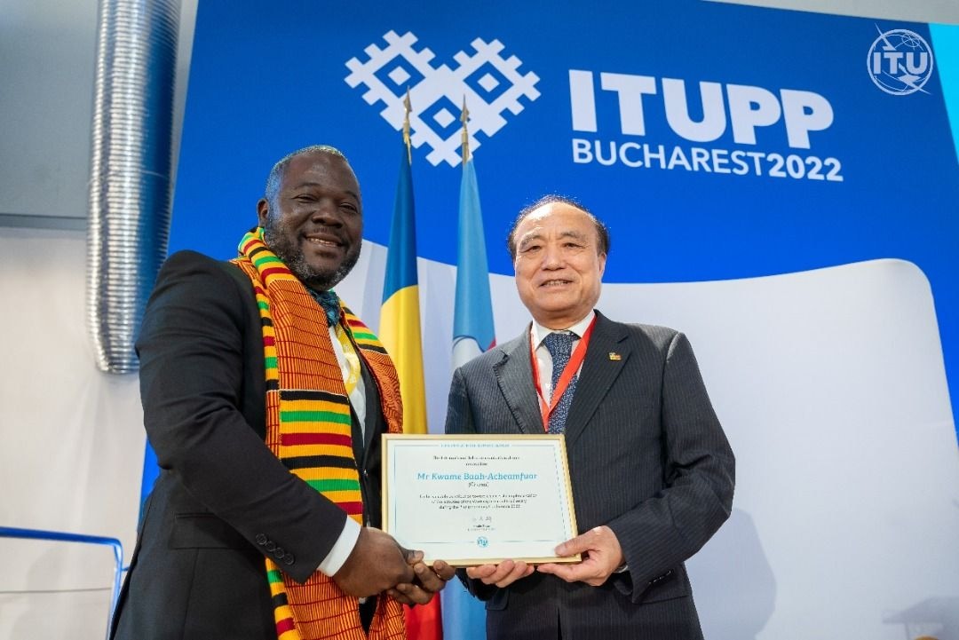 Kwame Baah-Acheamfuor sets high standard at ITU Plenipotentiary Conference