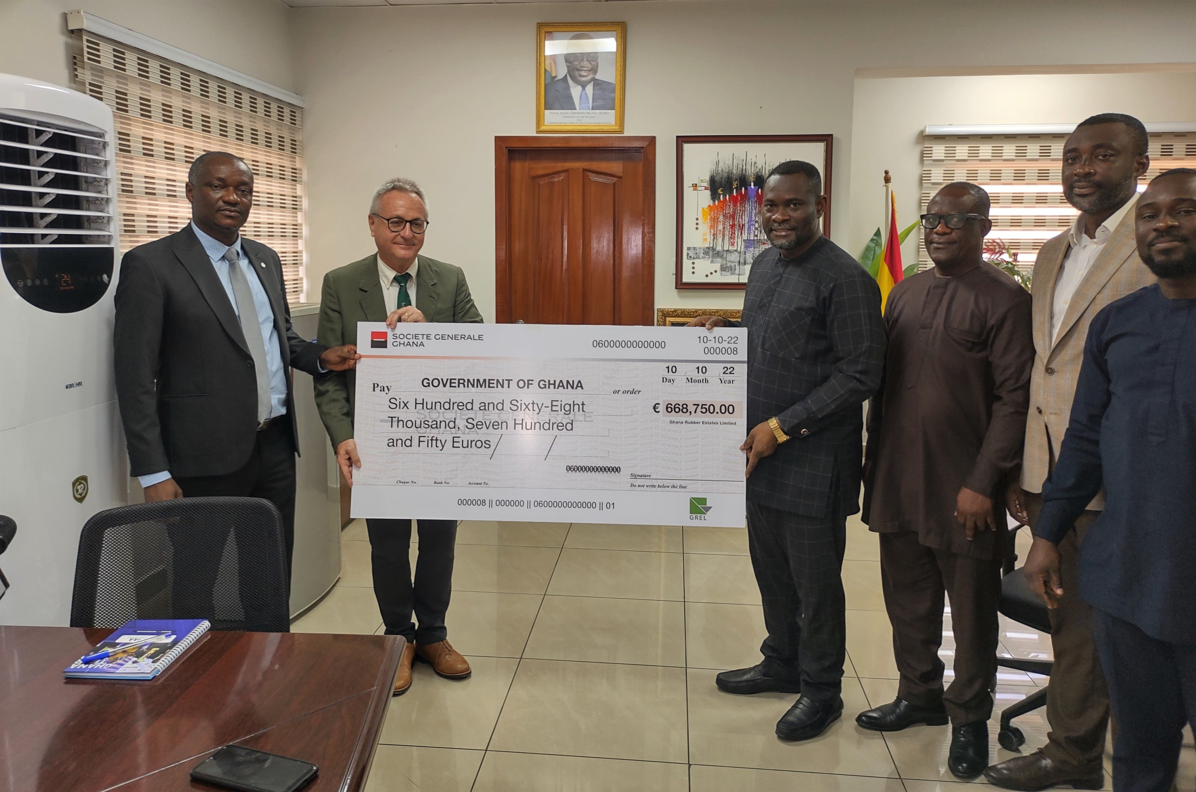 Ghana Rubber Estate pushes for ban on exports of raw rubber