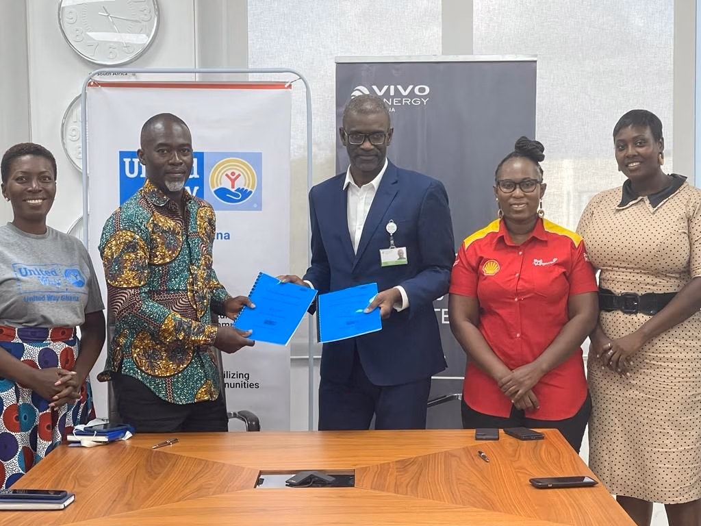 Vivo Energy signs MoU with United Way to promote environmental sustainability