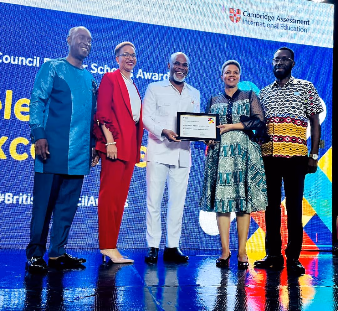 Alpha Beta wins Best AS/A Level School Award