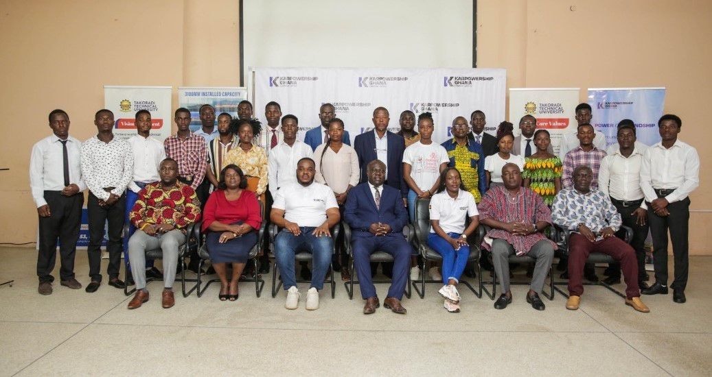 Karpowership awards scholarships to Takoradi Technical University students