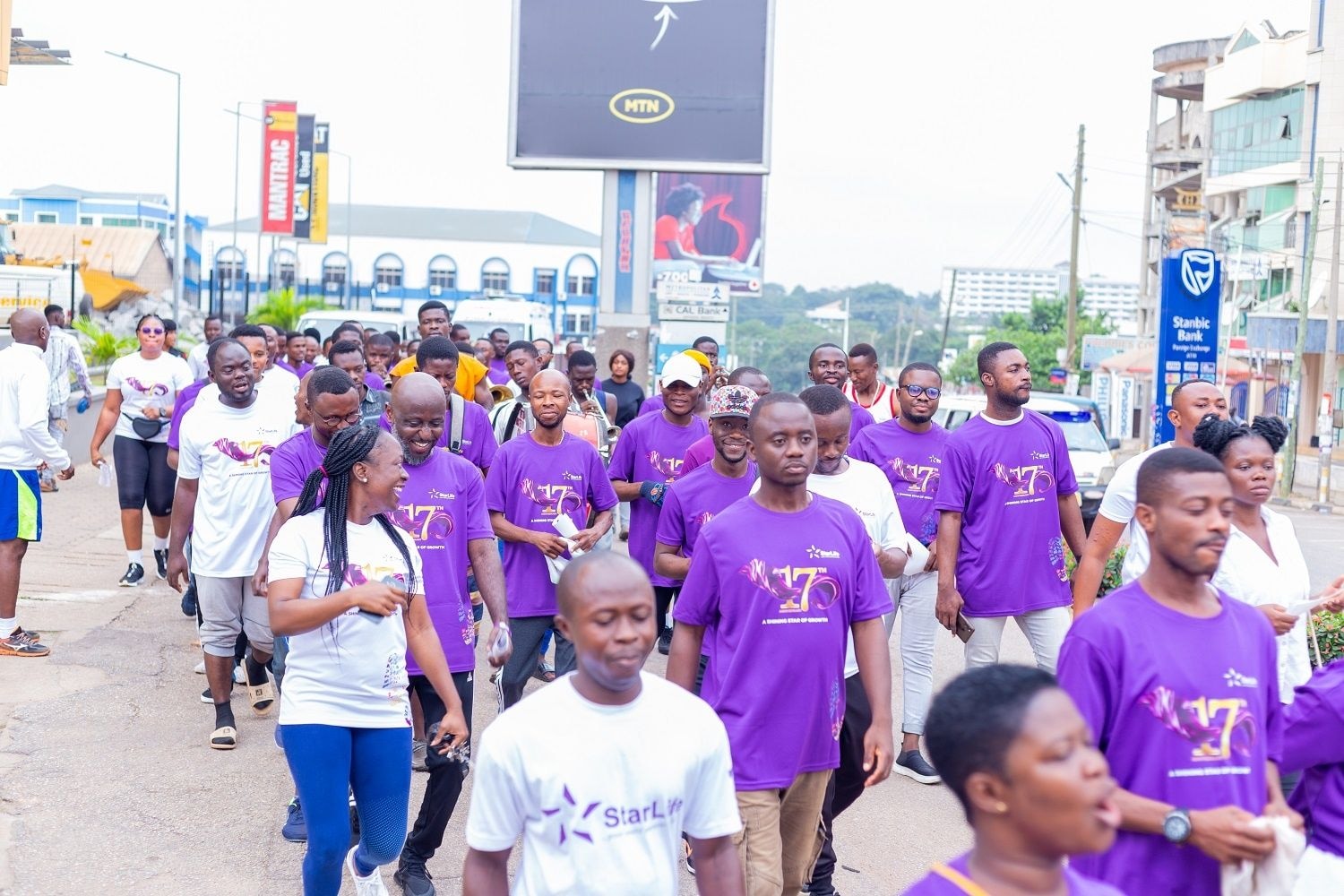 When the Stars march: StarLife Assurance embarks on walk to climax 17th anniversary