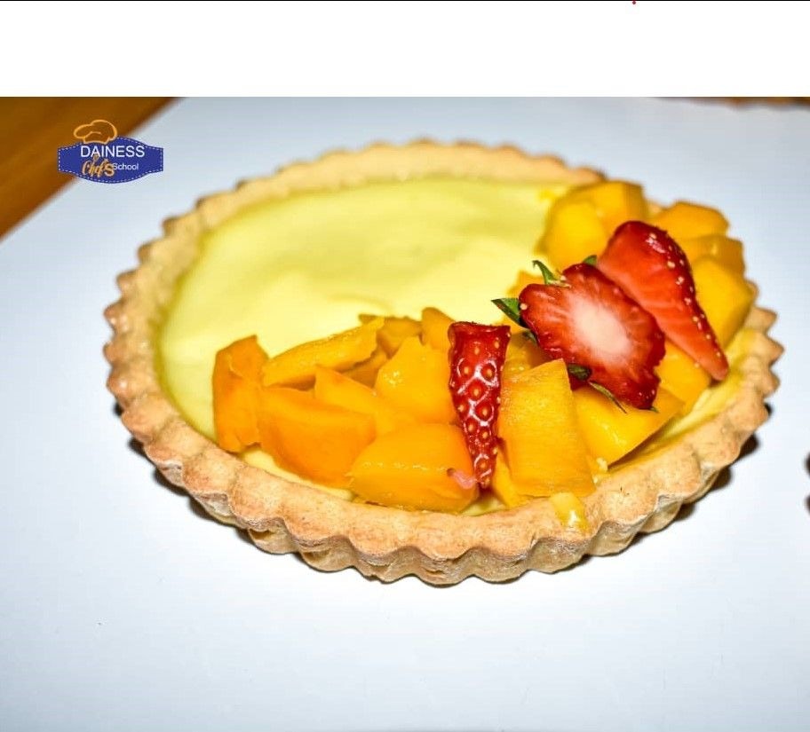 Recipes with Dainess Chef School: Mango Tart