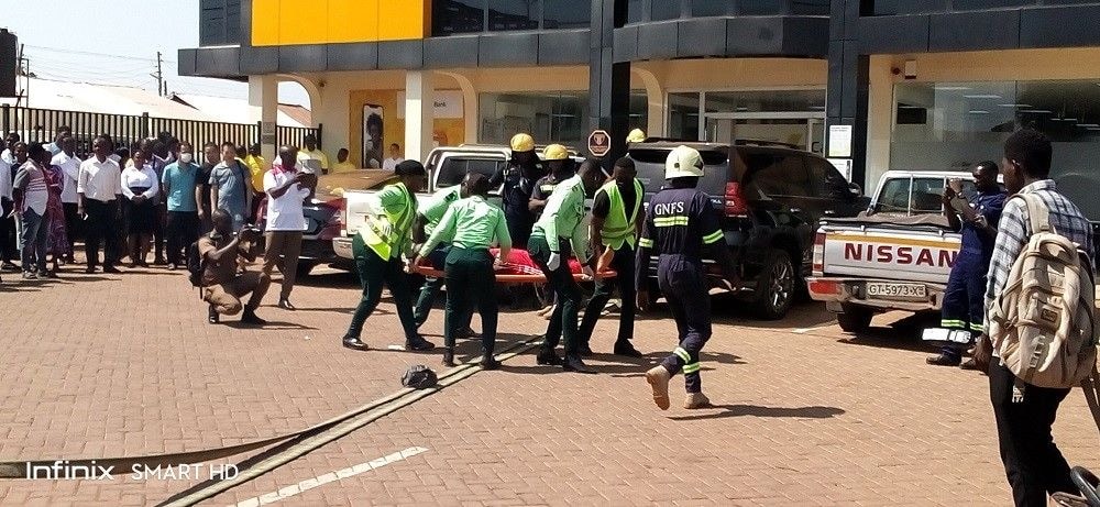 CalBank undertakes fire safety simulation exercise in Tamale
