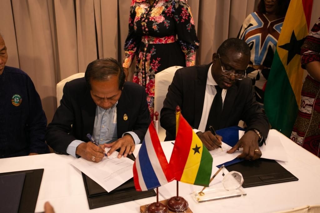 Major boost for local rice production; as Jospong signs MoUs with major rice players in Thailand