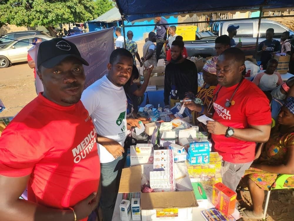 Rotary Club of Accra Ridge undertakes free medical outreach in Kotoso-Kwahu