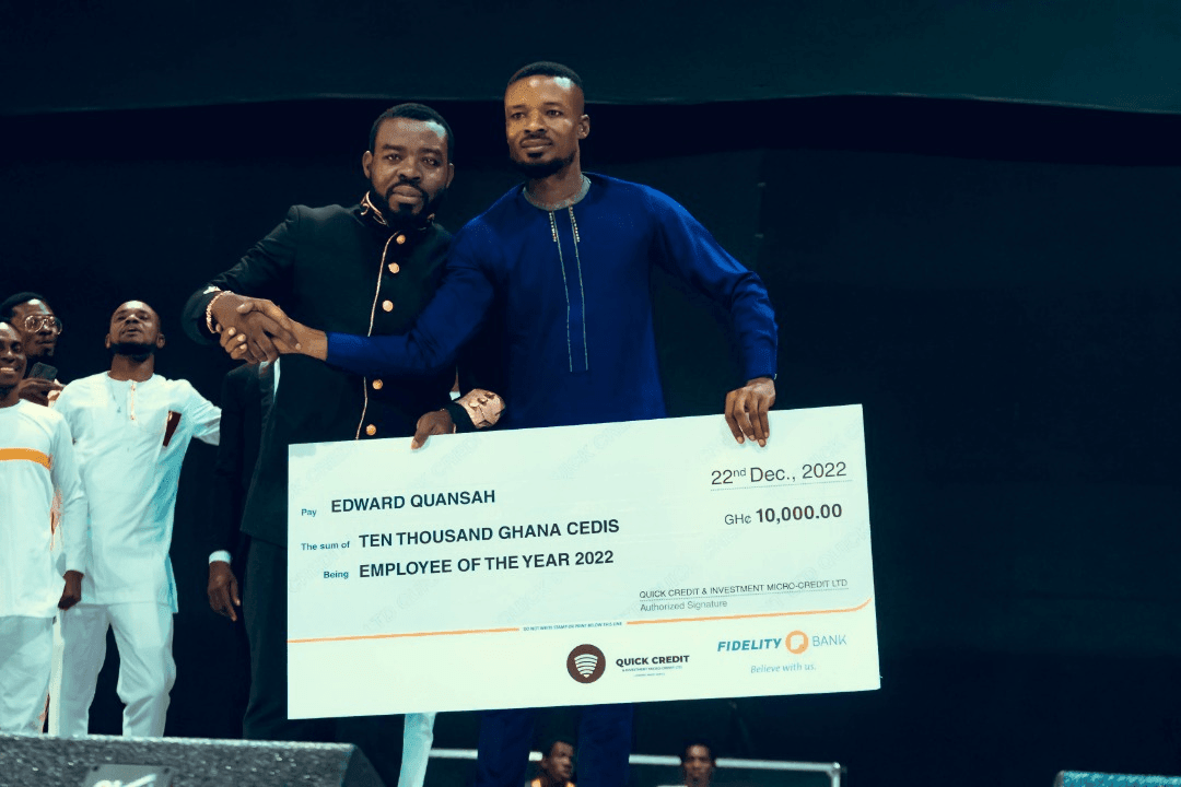Quick Credit honours outstanding staff at End of Year Dinner