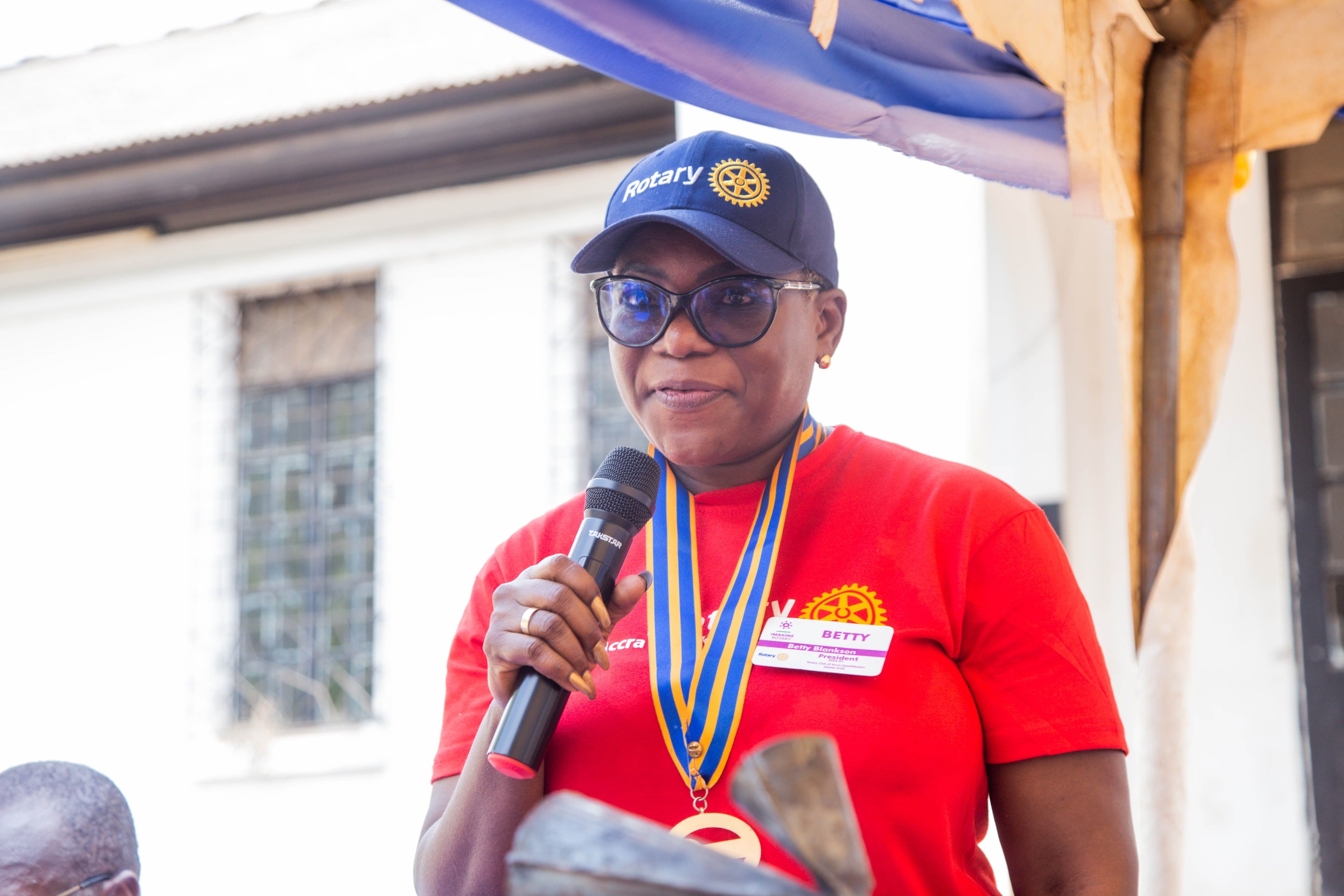 Rotary Club of Accra-SpeakMasters walks to upgrade school facilities in Otano communit