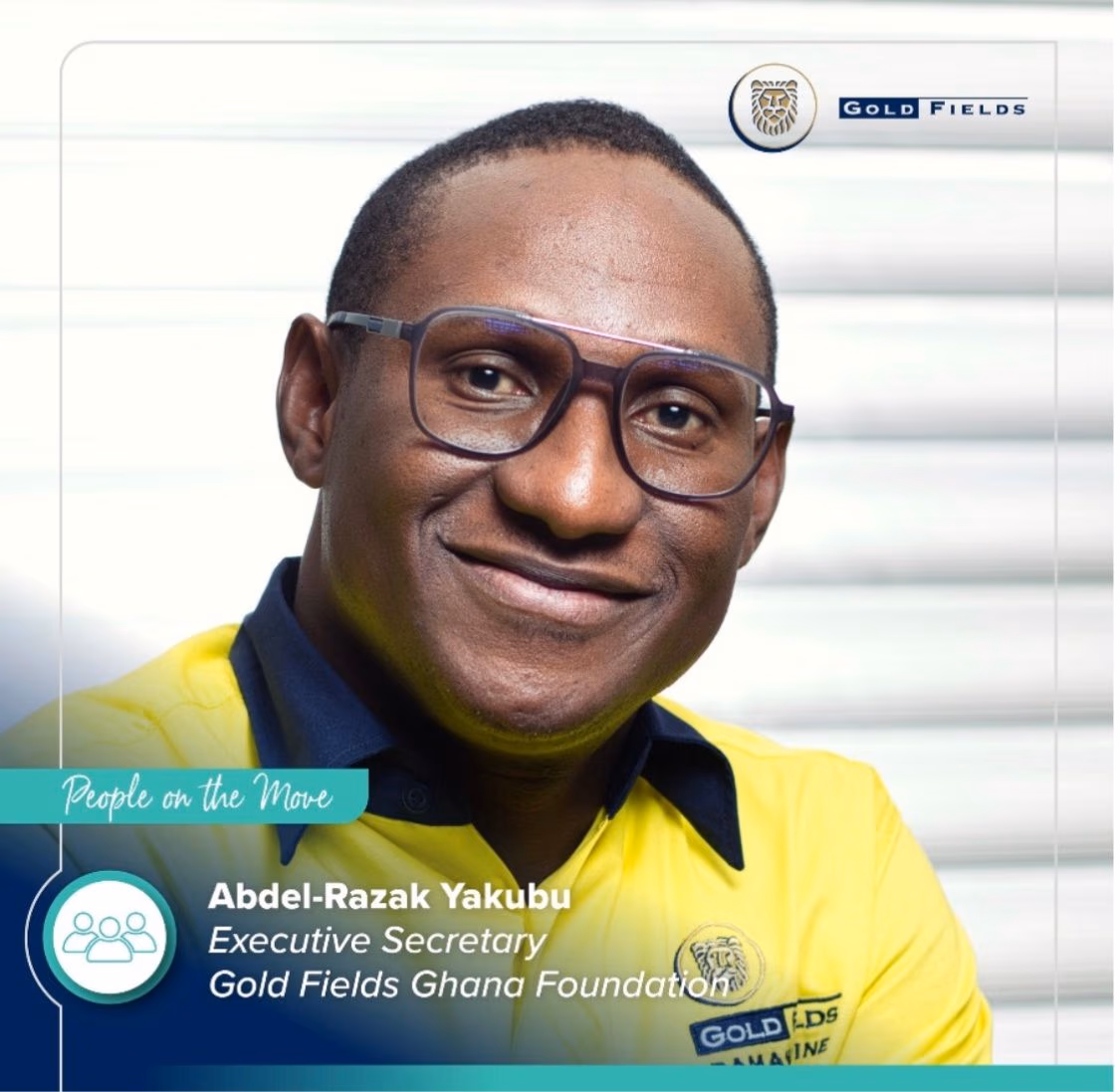 Abdel-Razak Yakubu heads Gold Fields Ghana Foundation