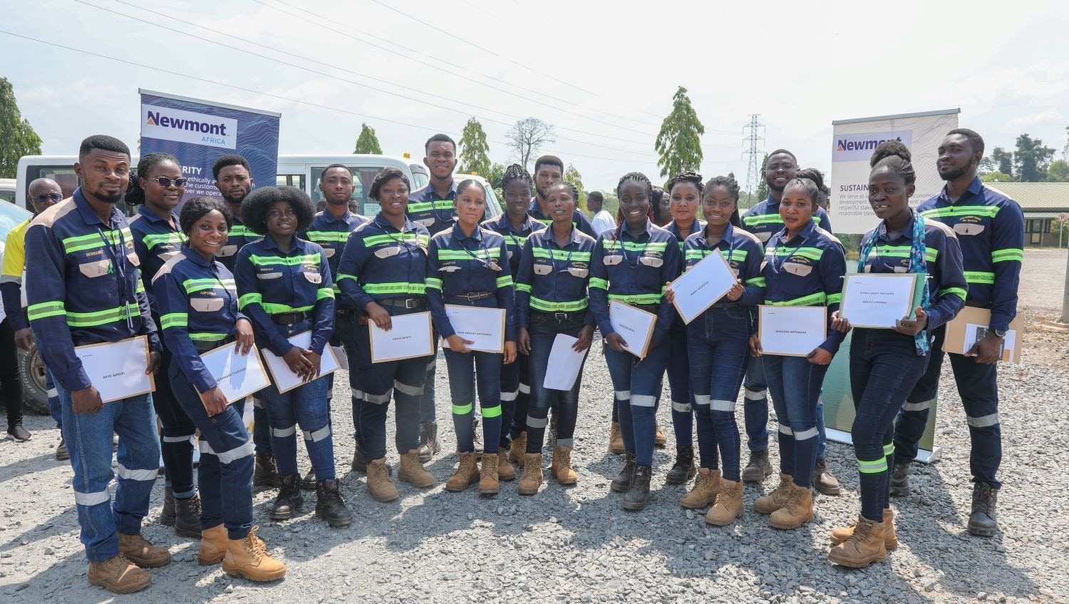 Newmont Akyem invests GH₵1.4m in youth training