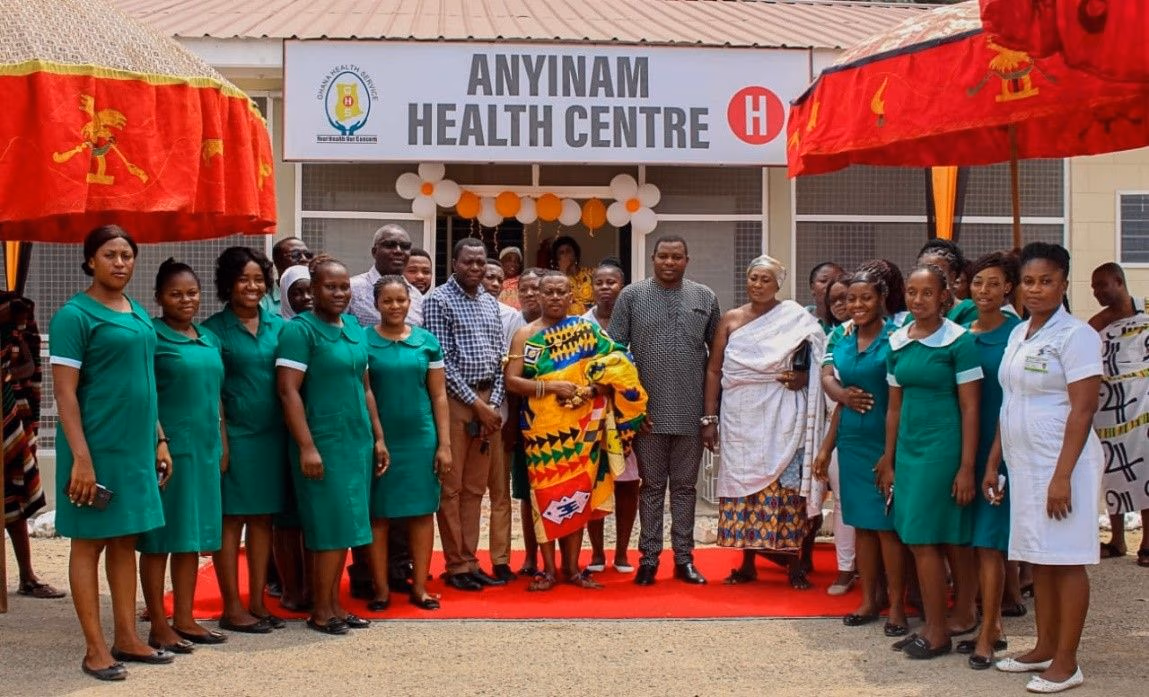 AGA hands over refurbished Anyinam Clinic to Ghana Health Service