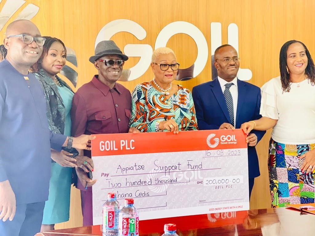 GOIL supports Appiatse Disaster Fund