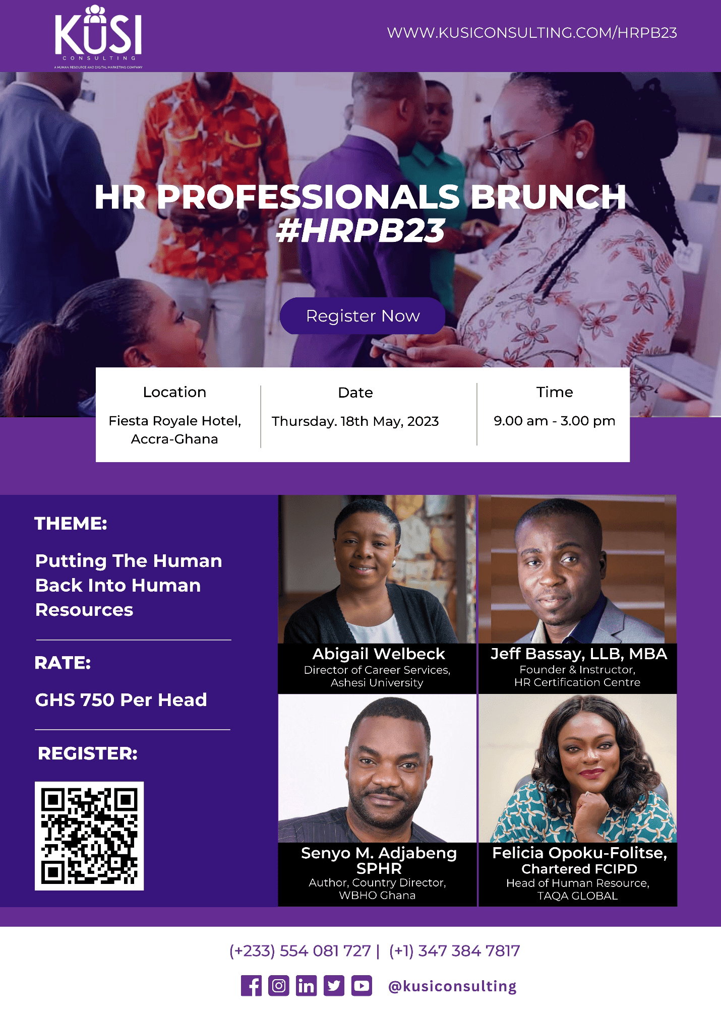 3rd edition of Human Resource Professionals Brunch in Accra