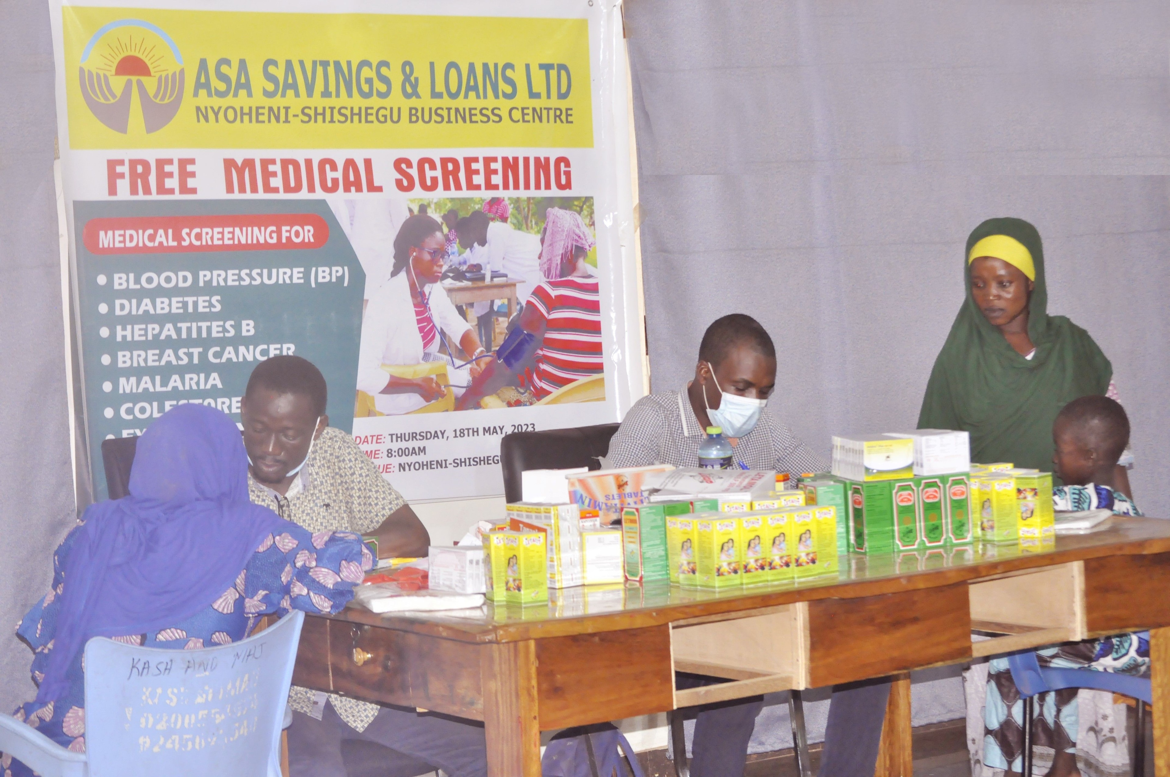 Nyoheni-Shishegu ASA Business Centre screens over 200 people