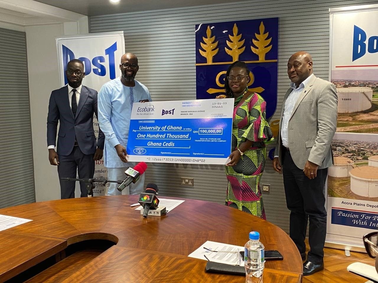BOST supports UG's One Student, One Laptop initiative