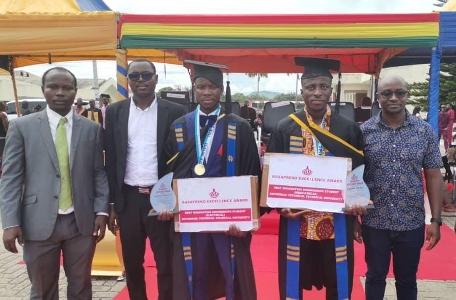 KTU best engineering students grab Kasapreko excellence award