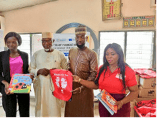 Afro-Arab CEO, Rainbow Trust Foundation undertakes humanitarian mission at Al Falah Islamic School