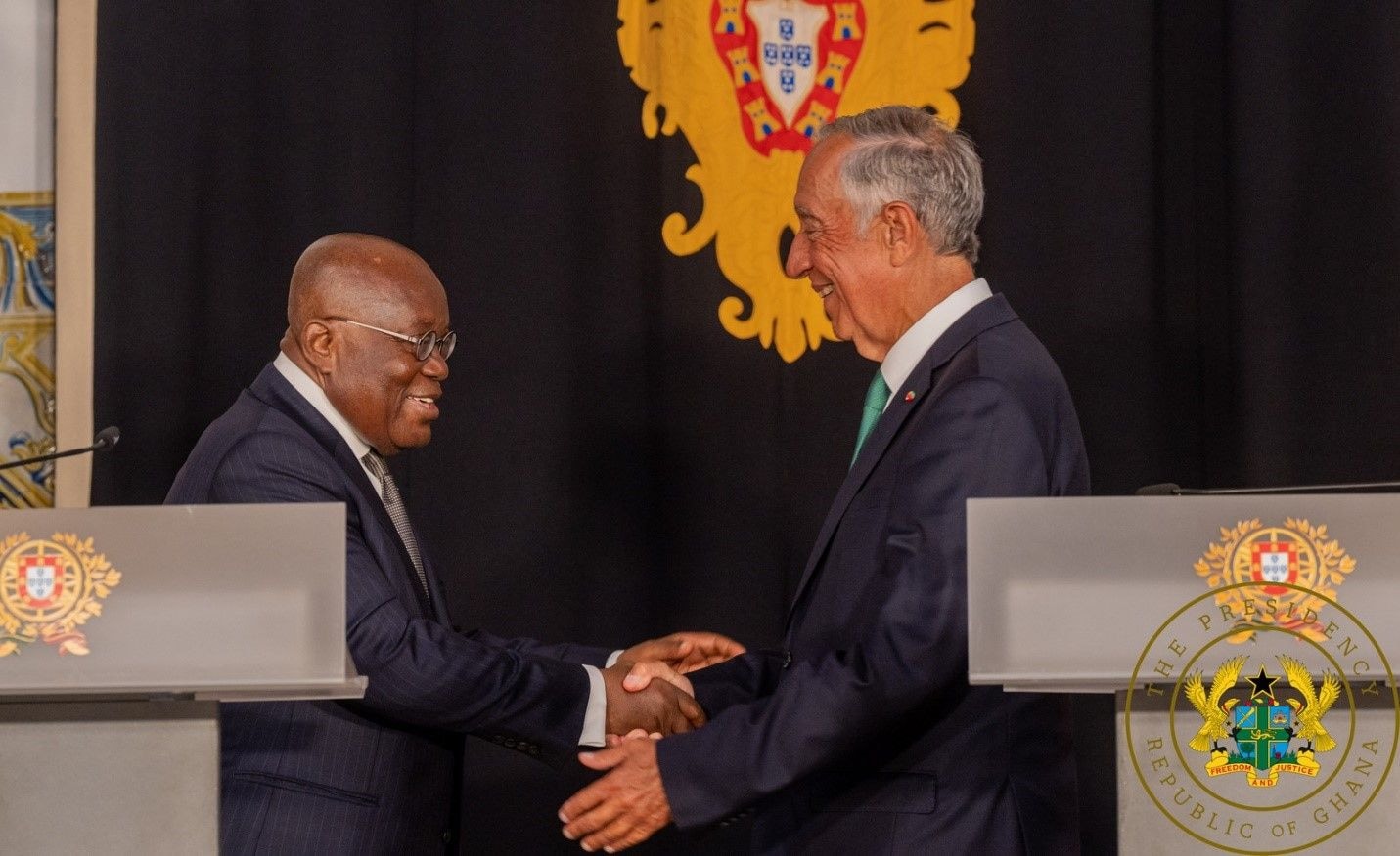 Ghana, Portugal sign defence and economic pacts